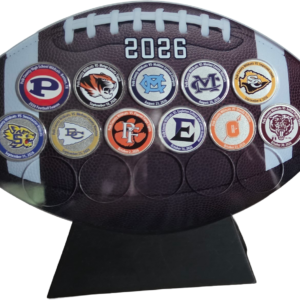 Polk County Wildcats Football Season Plaque